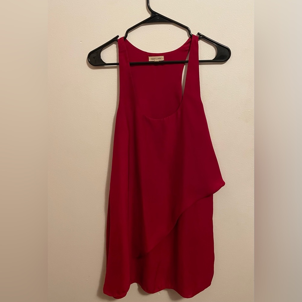 Loose fitting flowy mini dress by silence + noise.